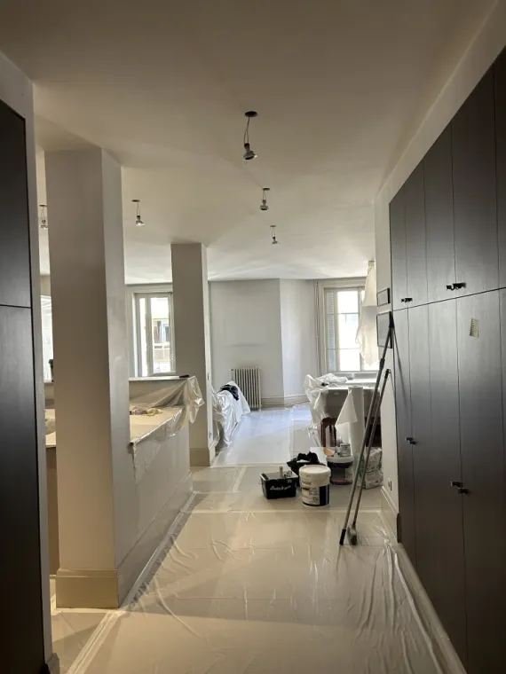Rénovation et réparation des dégât des eaux sur Lyon 3 eme, Villeurbanne, Milhan Déco